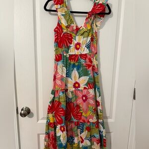 Sugarlips Floral Midi-Dress